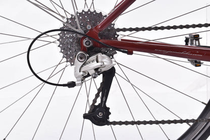 USED Jamis Coda Sport Reynolds 520 Steel Hybrid Commuter Bike  16" Small 3x9 speed Red