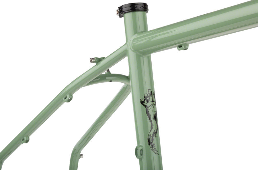 Steel adventure bike store frameset