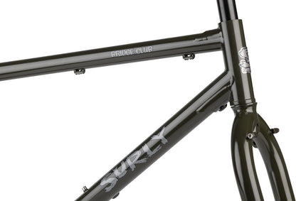 NEW Surly Bridge Club Gravel Touring Adventure Frameset - 27.5"/700c, Steel, Majestic Moss - Around the Cycle