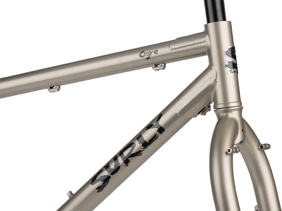 NEW Surly Ogre Adventure Bike Frameset - 29", Steel, Champagne Supernova