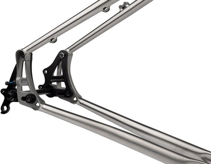 NEW Salsa Fargo Ti Gravel / Adventure Bike Frameset - 29", Titanium, Raw - Around the Cycle