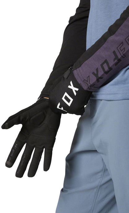 NEW Fox Racing Ranger Gel Glove - Black Full Finger Medium - Around the Cycle