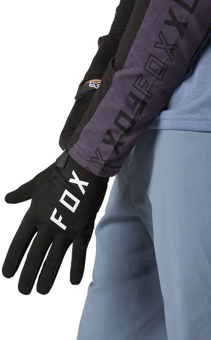 NEW Fox Racing Ranger Gel Glove - Black Full Finger Medium - Around the Cycle
