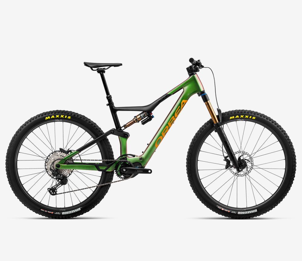 orbea e bike fully 2023 NEW Rise M10 Carbon E-Mountain Bike, EP801-RS, 360Whr Color:Sprout Category:E Bike City / Urban_Diamant The Orbea Oiz M Crossbikes inklusive STVZO Ausstattung