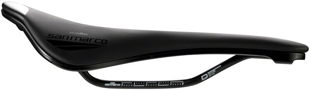 NEW Selle San Marco Shortfit Open-Fit Dynamic Saddle - Manganese, Black, Narrow, v2.0