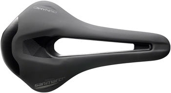 NEW Selle San Marco Shortfit Open-Fit Dynamic Saddle - Manganese, Black, Narrow, v2.0