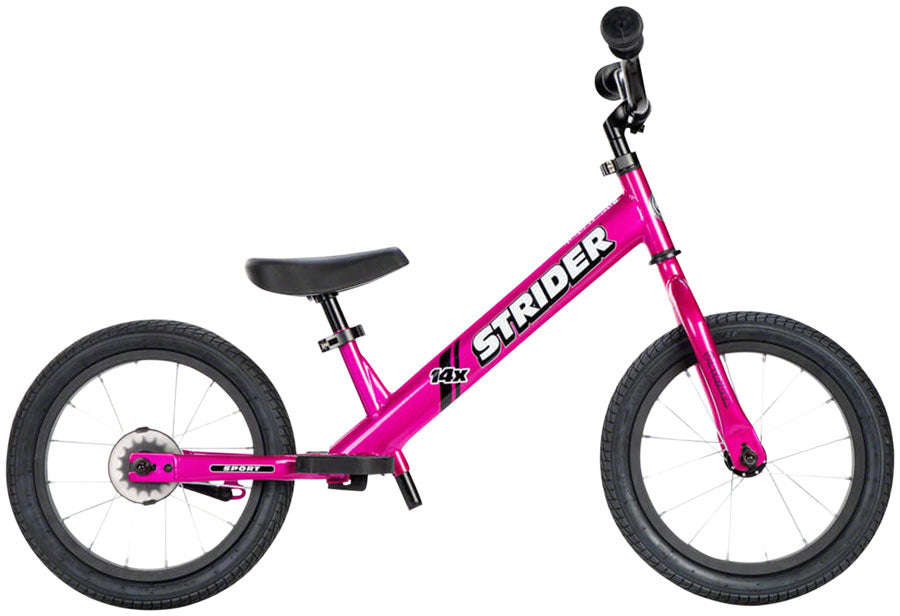 NEW Strider 14x Sport Balance Bike Fuschia