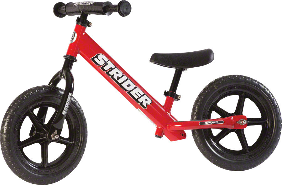 NEW Strider 12 Sport Kids Balance Bike: Red