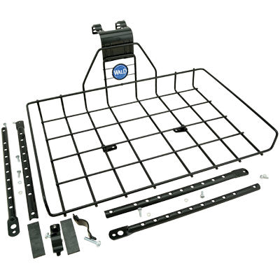 NEW Wald 257 Ewald's Multi-Fit Front Rack: Gloss Black - Around the Cycle