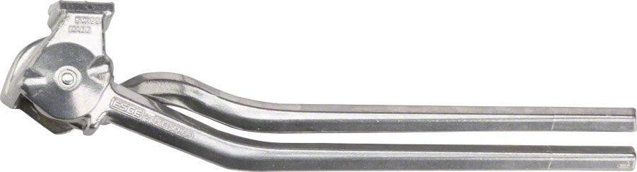 NEW Pletscher Two-leg double Kickstand 320mm: Silver