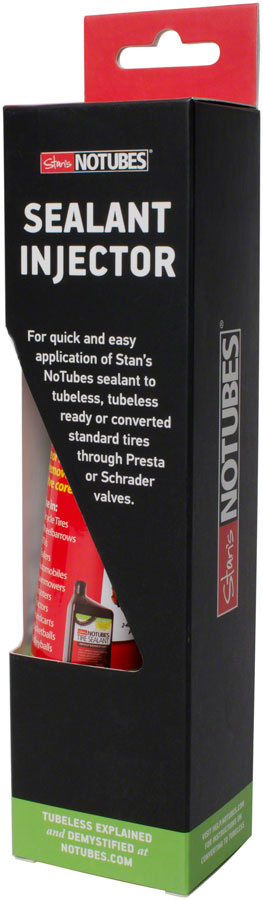 NEW Stan's NoTubes Tire Sealant Injector Syringe - Presta Schrader