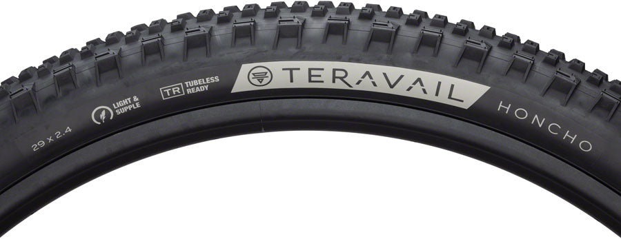 NEW Teravail Honcho Tire - 29 x 2.4, Tubeless, Folding, Black, Light and Supple