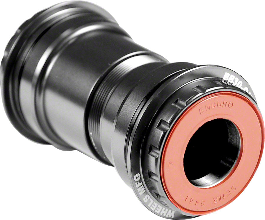 NEW Wheels Manufacturing BB30 to Shimano Bottom Bracket with ABEC-3 Bearings Black Cups
