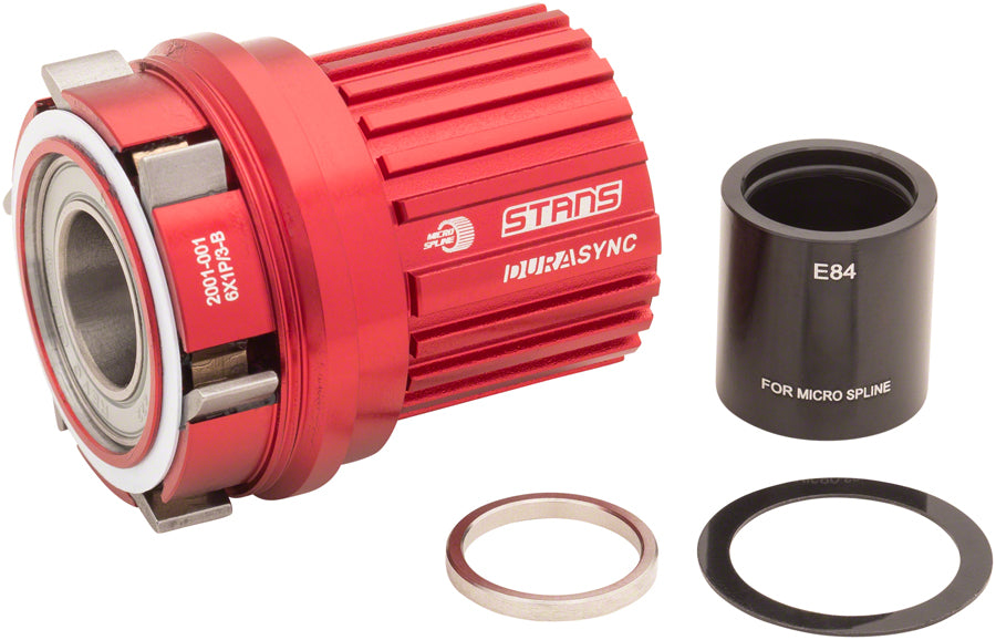 NEW Stan's NoTubes Durasync Freehub Body: Micro Spline, Red - Around the Cycle
