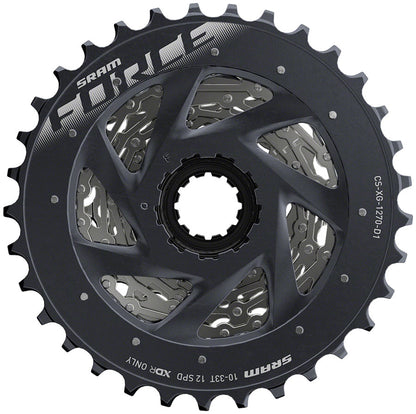NEW SRAM Force AXS XG-1270 Cassette - 12-Speed, 10-33t, Silver, For XDR Driver Body, D1 - Around the Cycle