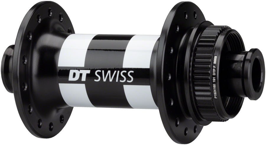NEW DT Swiss 350 Front Hub - 12 x 100mm, Center-Lock, Black, 28h