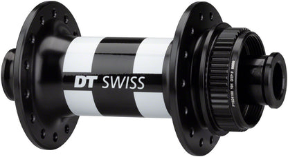 NEW DT Swiss 350 Front Hub - 12 x 100mm, Center-Lock, Black, 28h