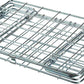 NEW Wald 582 Folding Pannier Basket for Rear Rack: Silver