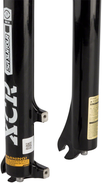 NEW SR Suntour XCR Air 24 Suspension Fork: 24", 1-1/8" Threadless Steerer, 63mm Travel, Disc, Black