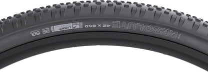 NEW WTB Resolute Tire - 650b x 42, TCS Tubeless, Folding, Black, Light, Fast Rolling, SG2 - Around the Cycle