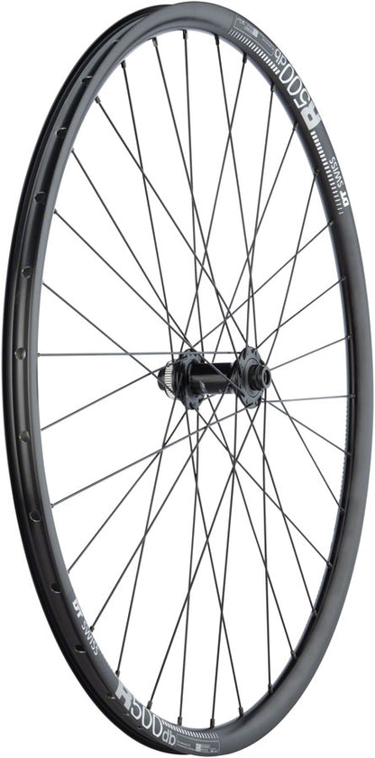 NEW Quality Wheels RS505 / DT R500 Disc Front Wheel 700, 12 Black - Around the Cycle