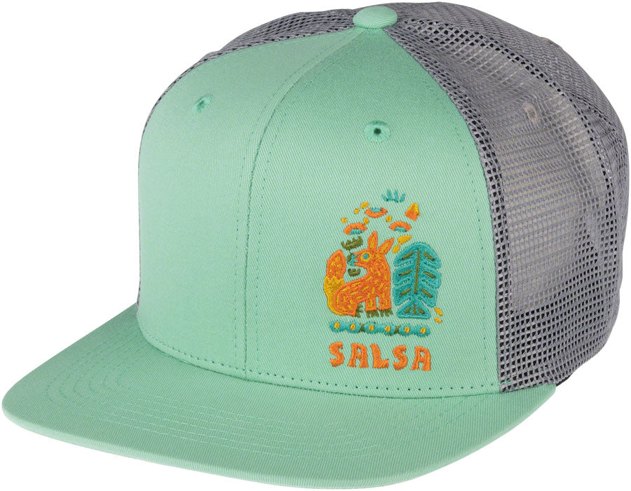NEW Salsa Planet Wild Hat - Mint, Adjustable