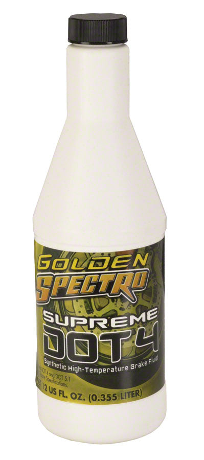 NEW Golden Spectro DOT 4 Disc Brake Fluid 12oz