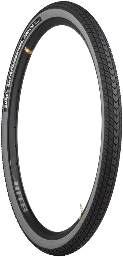 NEW Surly ExtraTerrestrial Tire Surly ExtraTerrestrial Tire - 650b x 46, Tubeless, Folding, Black/Slate, 60tpi - Around the Cycle