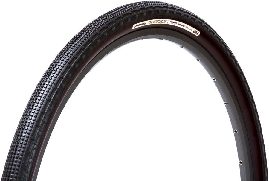 NEW Panaracer GravelKing SK Plus Tire - 700 x 38, Tubeless, Folding, Black, ProTite Protection
