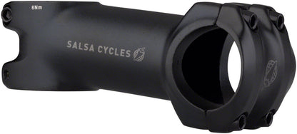 NEW Salsa Guide Stem - 80mm, 31.8 Clamp, +/-6, 1 1/8", Aluminum, Black - Around the Cycle