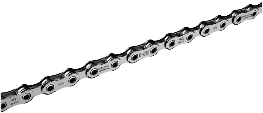 NEW Shimano Deore CN-M6100 Chain - 12-Speed, 126 Links, Silver, Hyperglide+