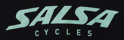 NEW Salsa Block Men's T-Shirt - Black, Grey/Blue, Medium - Around the Cycle