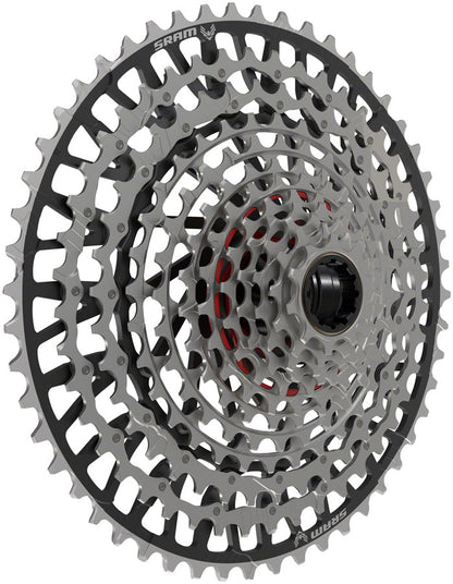 NEW SRAM XX Eagle T-Type XS-1297 Cassette - 12-Speed, 10-52t, For XD Driver, Silver/Black - Around the Cycle