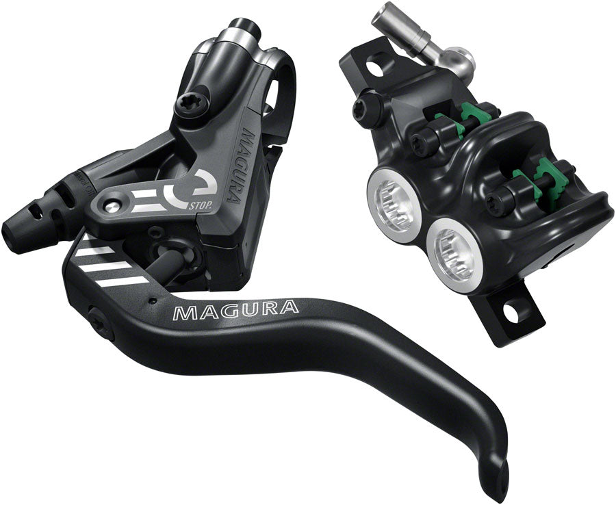 NEW Magura MT5 eSTOP Disc Brake and Lever - Front or Rear Hydraulic Post Mount Black