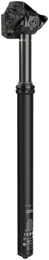 NEW RockShox Reverb AXS XPLR Dropper Seatpost - 27.2mm, 75mm, 400, Black, A1