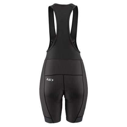 NEW Garneau Fit Sensor Texture Bib Shorts - Black, Women's