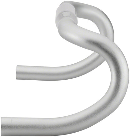 NEW Whisky Parts Co. No.7 12F Alloy Bar Drop Handlebar 38cm, Silver