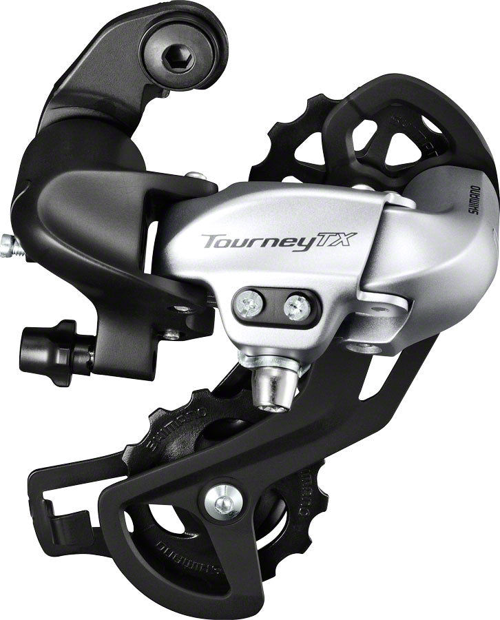 NEW Shimano Tourney RD-TX800 Rear Derailleur - 8 Speed, Long Cage, Silver, Shimano Rear Direct Mount