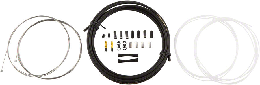 NEW Jagwire Mountain Elite Sealed Shift Cable Kit, Frozen Black