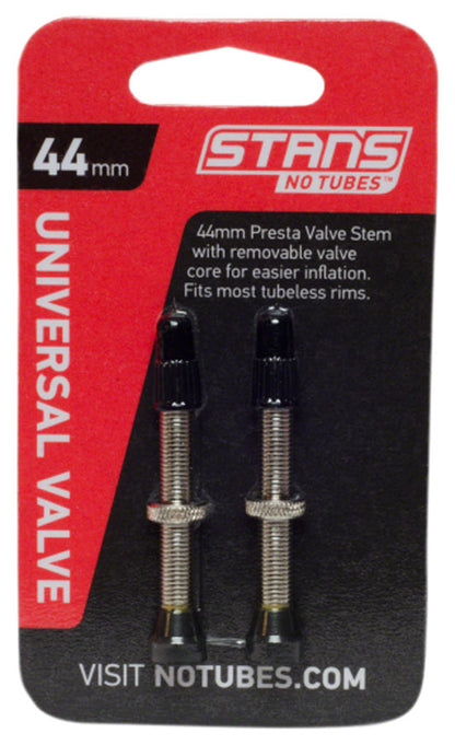 NEW Stan's NoTubes 44mm Tubeless Valves: Pair