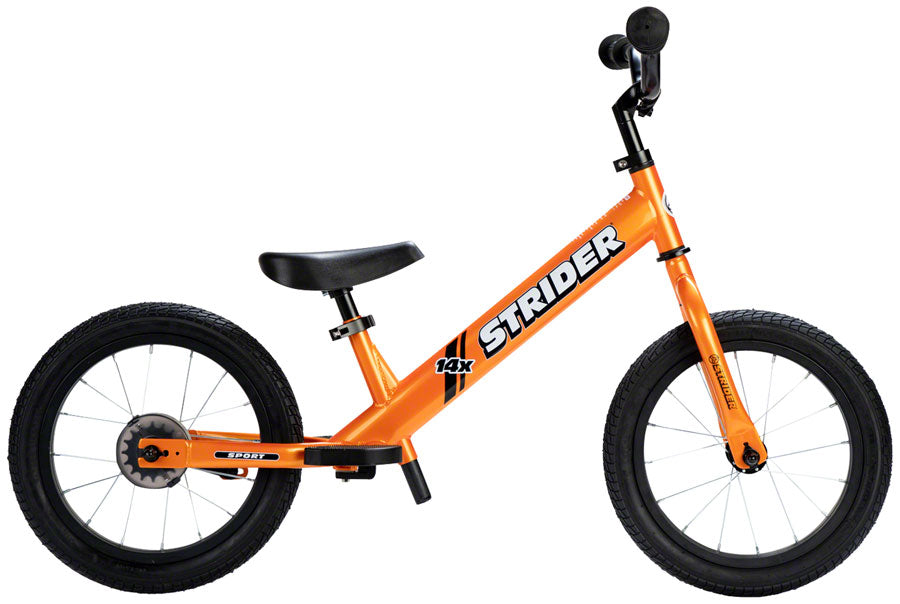 NEW Strider 14x Sport Balance Bike Tangerine