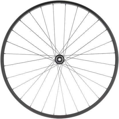 NEW Quality Wheels Value Double Wall Series Disc Rear Rear Wheel - 700, 12 x 142mm, Center-Lock, HG 11, Black - Around the Cycle