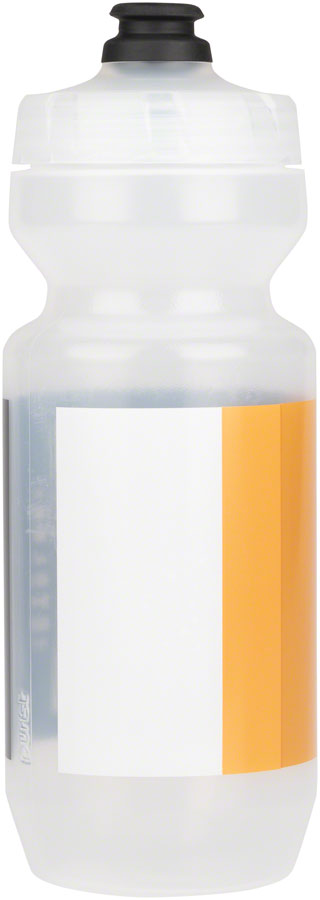 NEW Salsa Latitude Purist Water Bottle - Clear, Black, White, w/ Stripes, 22oz - Around the Cycle