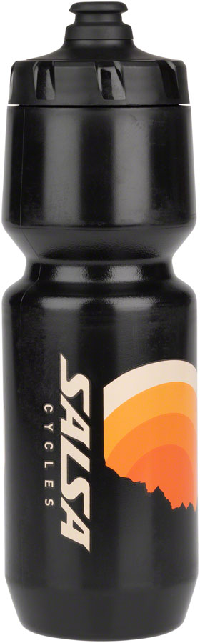 NEW Salsa Dawn Patrol Purist Water Bottle - Black, Orange, 26oz - Around the Cycle