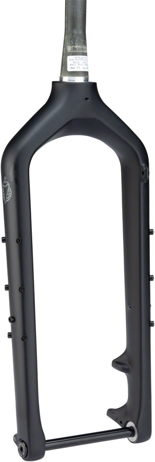 NEW Salsa Kingpin Rigid Mountain Fork Salsa Kingpin Carbon Deluxe Fork, 15x150mm Thru-Axle, Black - Around the Cycle