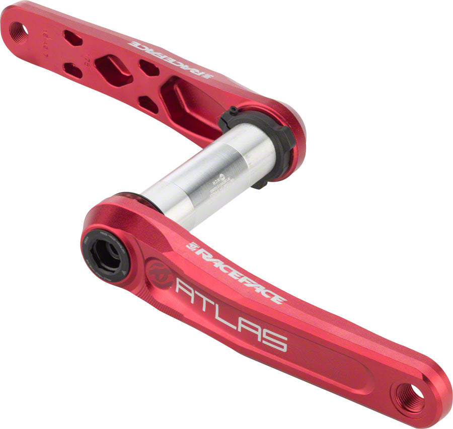 NEW RaceFace Atlas CINCH Crankset RaceFace 175mm, RaceFace Red