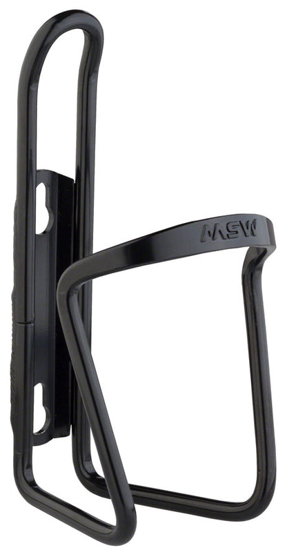 NEW MSW AC-100 Basic Water Bottle Cage: Matte Black - Around the Cycle