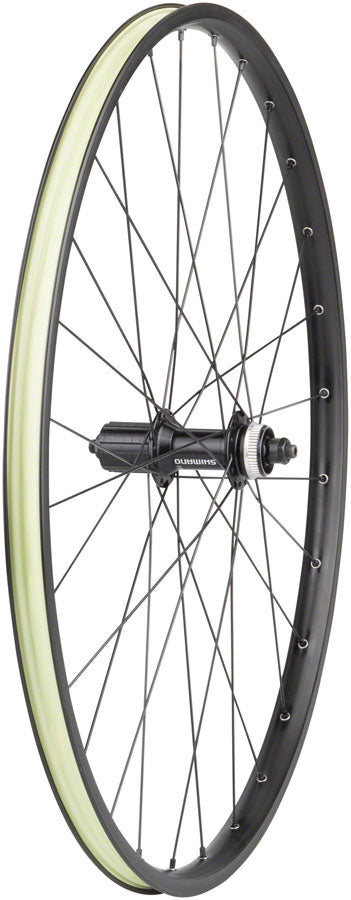 NEW Quality Wheels Value Double Wall Series Disc Rear Wheel - 650b, QR x 135mm, Center-Lock, HG 11, Black