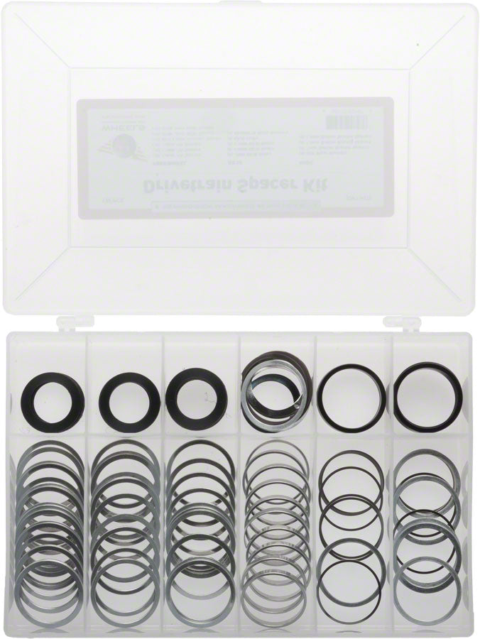 NEW Wheels Manufacturing Drivetrain Spacer Kit, 139 Pieces