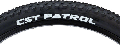 NEW CST Patrol Tire 26 x 2.1 Single Compound, 27tpi, Steel Bead, Black - Around the Cycle